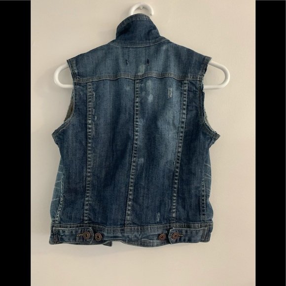 Sleeveless Jeans Jacket, preowned - Picture 3 of 3